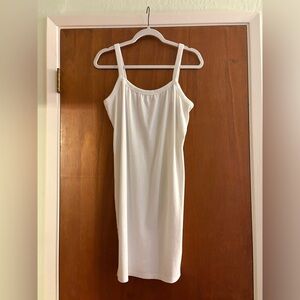 Wild Fable White Ribbed Mini Dress Size XL Brand New Poolside Perfect